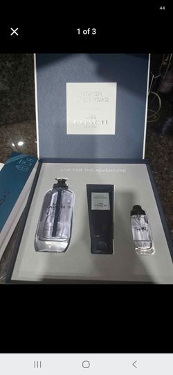 Coach men's open road  gift set