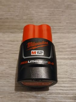 Milwaukee tools M12 Lithium-ion 2.0ah battery