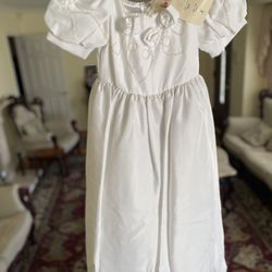 Size 6 White Dress/ Flower Girl/ Baptism