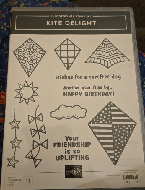 Stampin Up Kite Delight Stamp Set