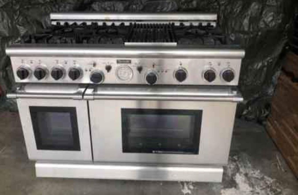 Viking 48" Stainless Steel Gas Stove