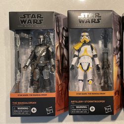 The Mandalorian Black Series Set *BRAND NEW SEALED* Beskar Artillery Stormtrooper Amazon Exclusive Star Wars F2883 Hasbro Clone Wars