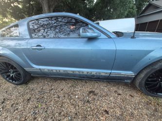 Blue carr mustang 2006
