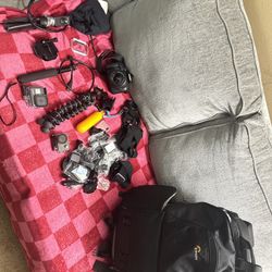 Canon EOS Rebel T7 & Gopro