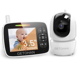GETOHAN Video Baby Monitor with Camera and Audio