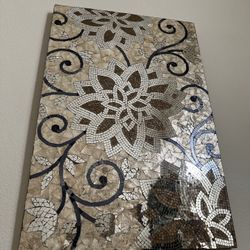 Glass Mosaic Art Piece 