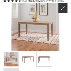 Ashley Furniture Linon Jocey Dining Table