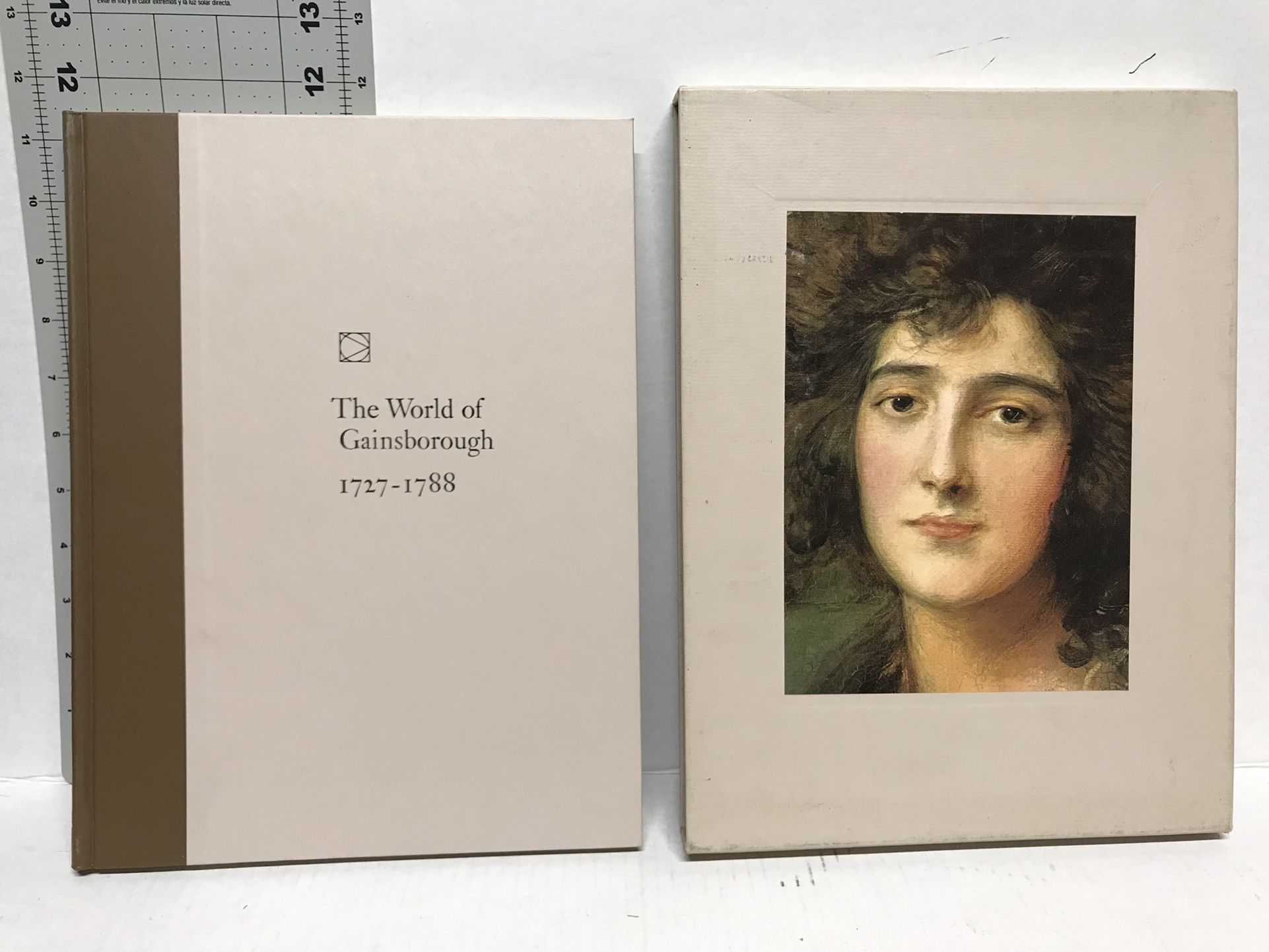 The world of Gainsborough hardcover book and slip case, vintage