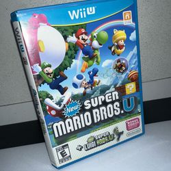 Super Mario Bros. U with New Super Luigi U. (Nintendo Wii)