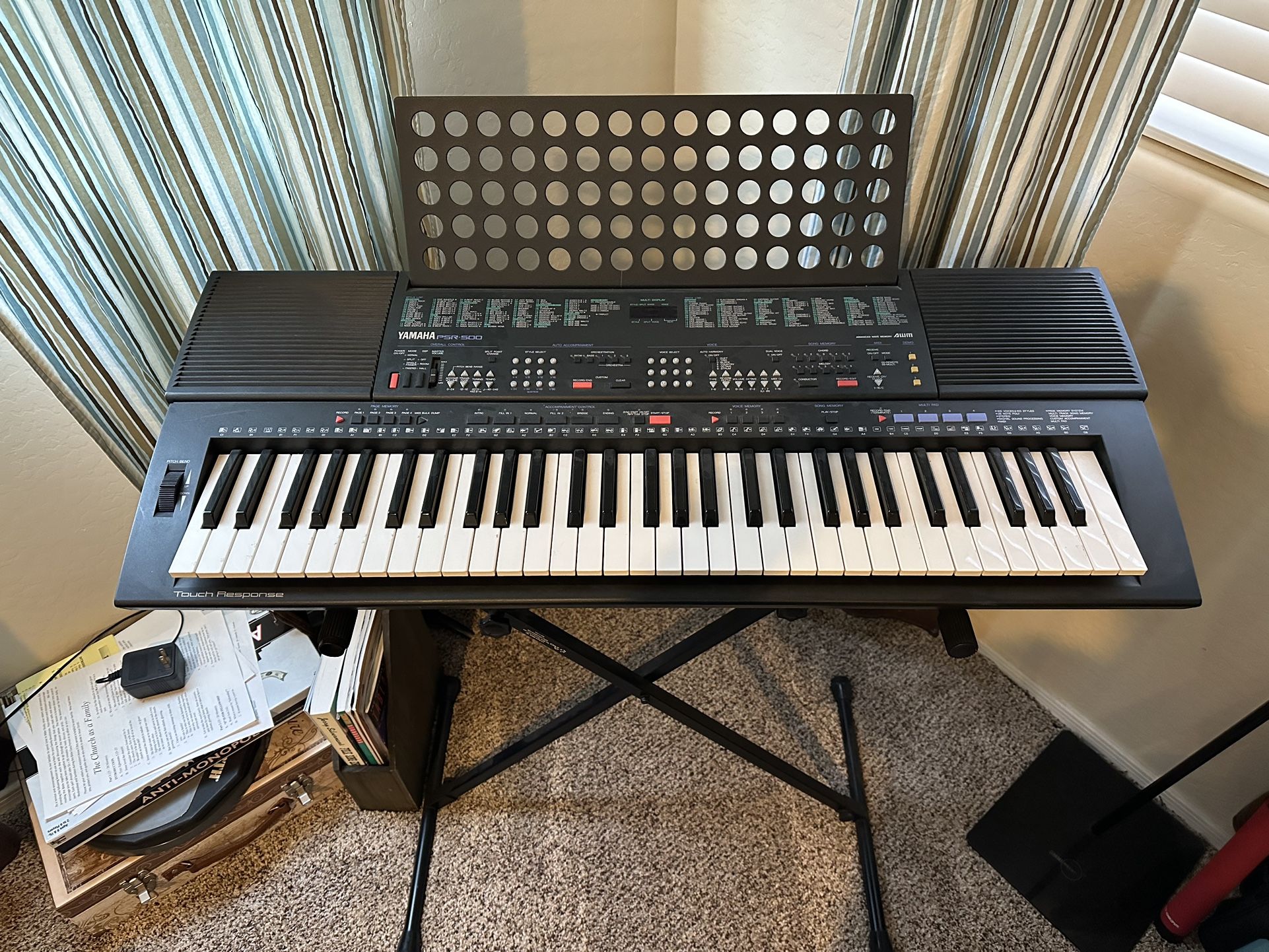 Yamaha PSR500 Keyboard for Sale in Peoria, AZ OfferUp