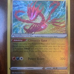 Pokemon Radiant Eternatus 105/159 Crown Zenith Holo NM/M PACK FRESH!