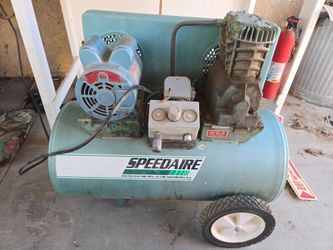heavy-duty Speedaire 2HP 20-Gallon Air Compressor