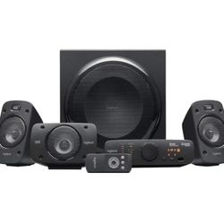 Logitech Z906 5.1 Surround Sound Speaker System - THX, Dolby Digital and DTS Digital Certified - Black