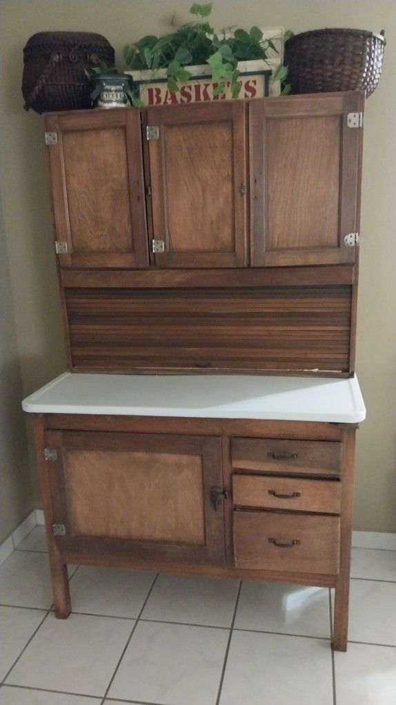 Antique Hoosier Cabinet