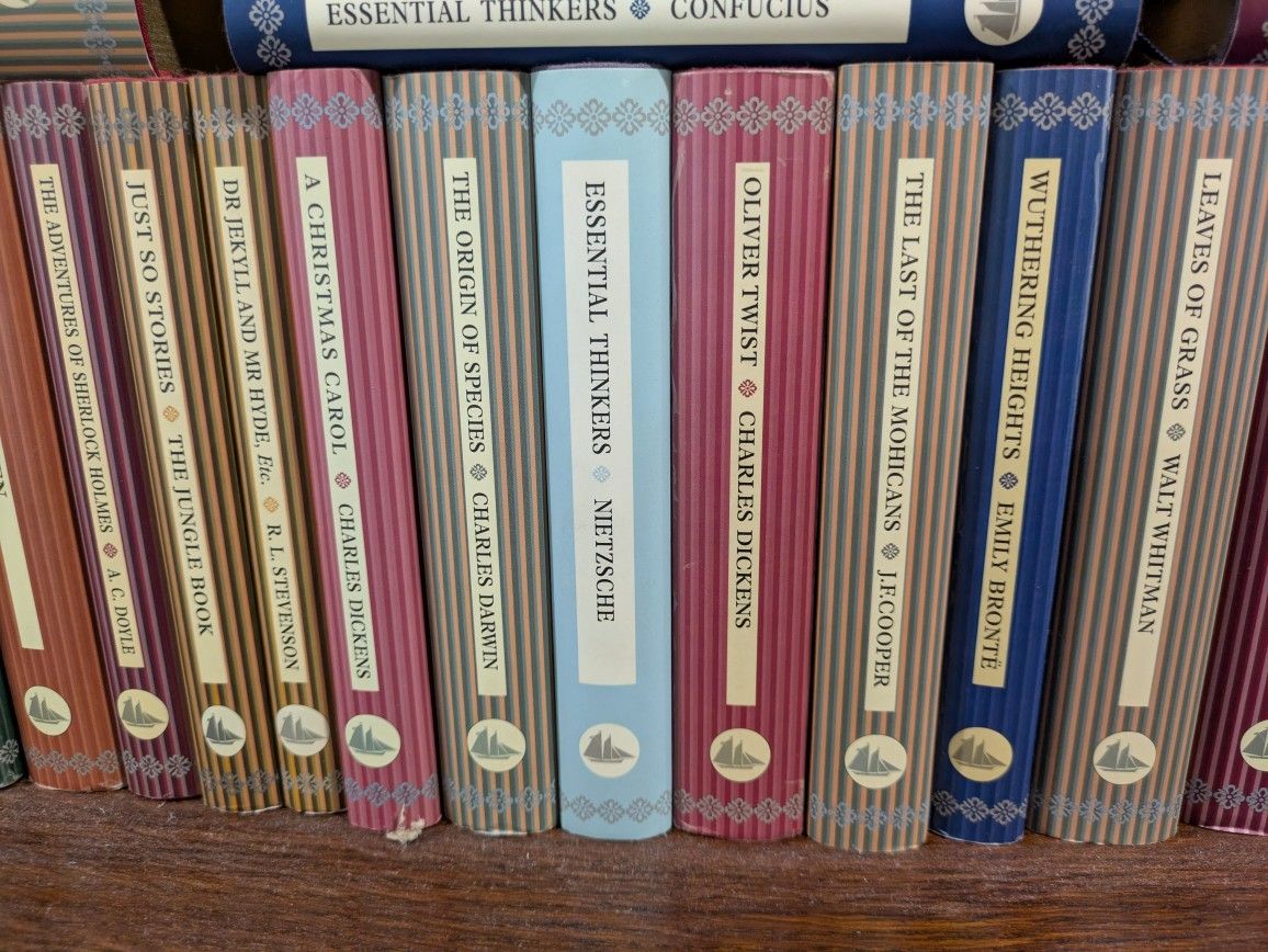 Barnes & Nobles Collectors Library Mini Hard Cover Classic Literature Books. Lot Of 11. Excellent Condition.