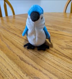 Rocket the Blue Jay Beanie Baby