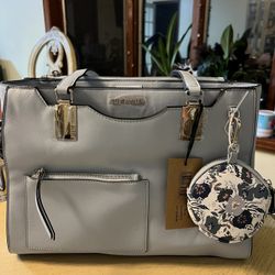 Steve Madden Tote Bag  Blue BKAMREN New 