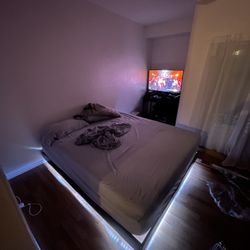 Cal King Bed Frame And Mattress 