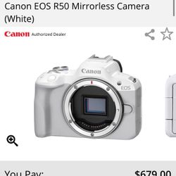 Canon EOS R50 Brand New 