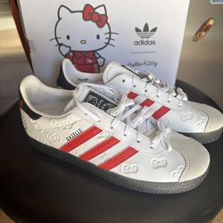 Adidas x Hello Kitty Gazelle Shoes