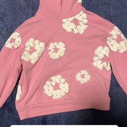 Authentic Pink Denim Tears Hoodie