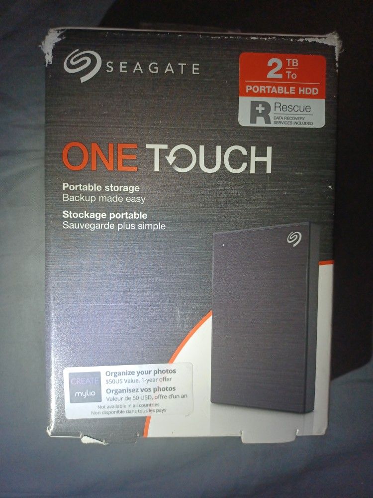 Seagate Brand, 2 Terrabyte, Portable Hard Drive