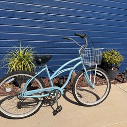 Beach cruiser bike
