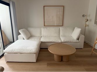 White Cloud New Sectional Couch Sofa