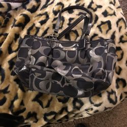 Authentic coach purse
