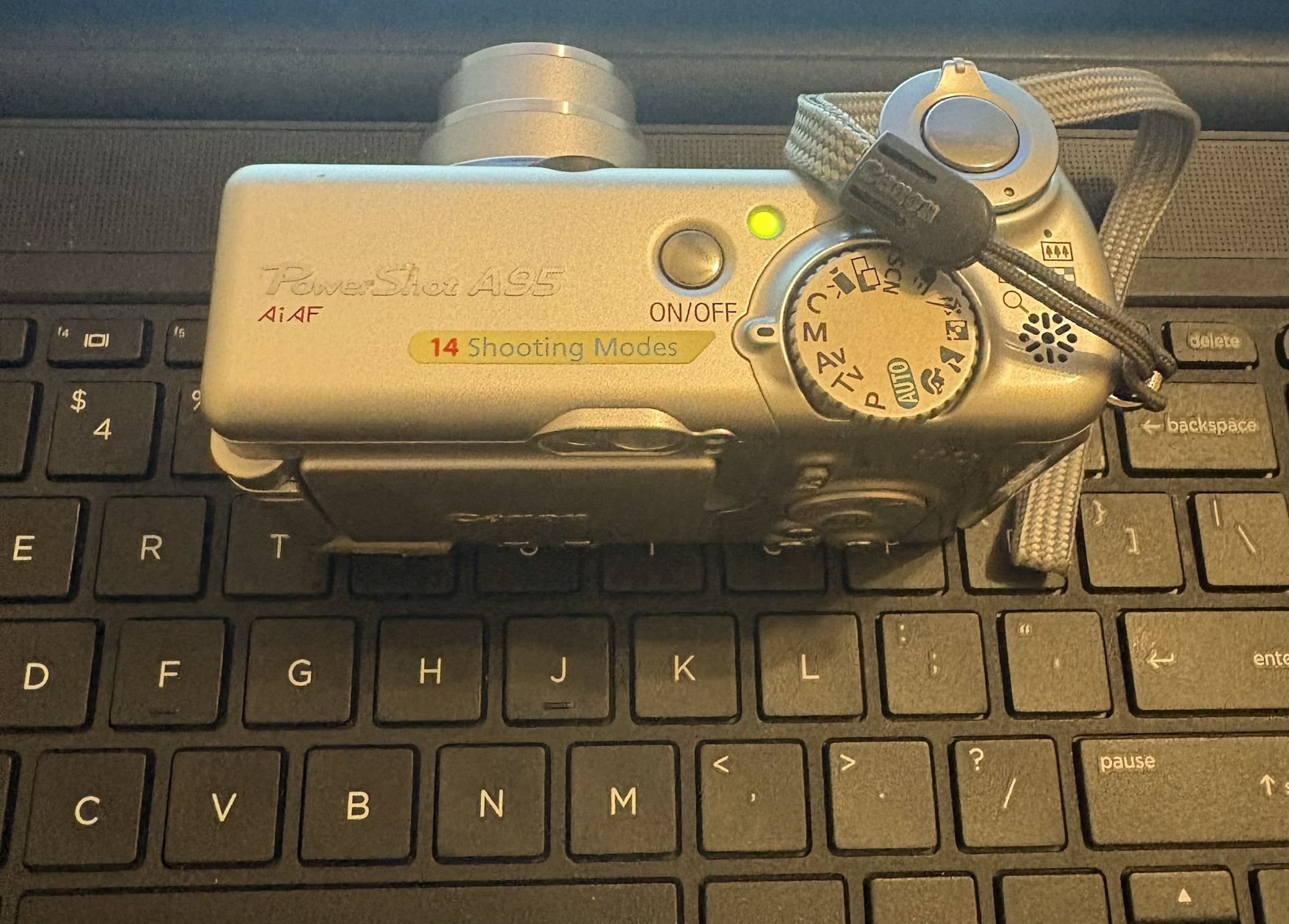 Canon PowerShot A95 Digital Camera Vintage