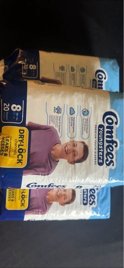 Diapers Comfees size 8