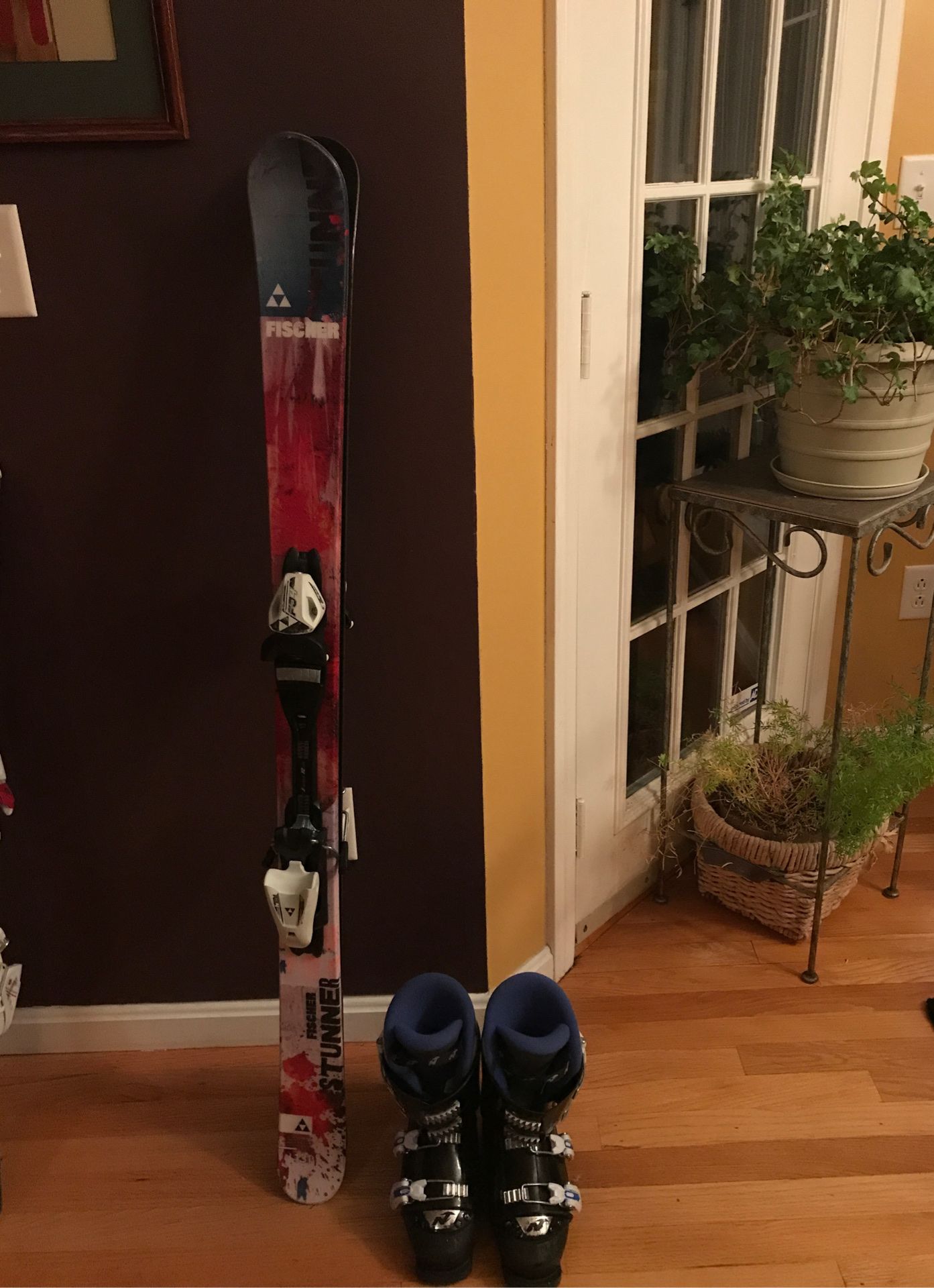 Unisex Skis and Boots