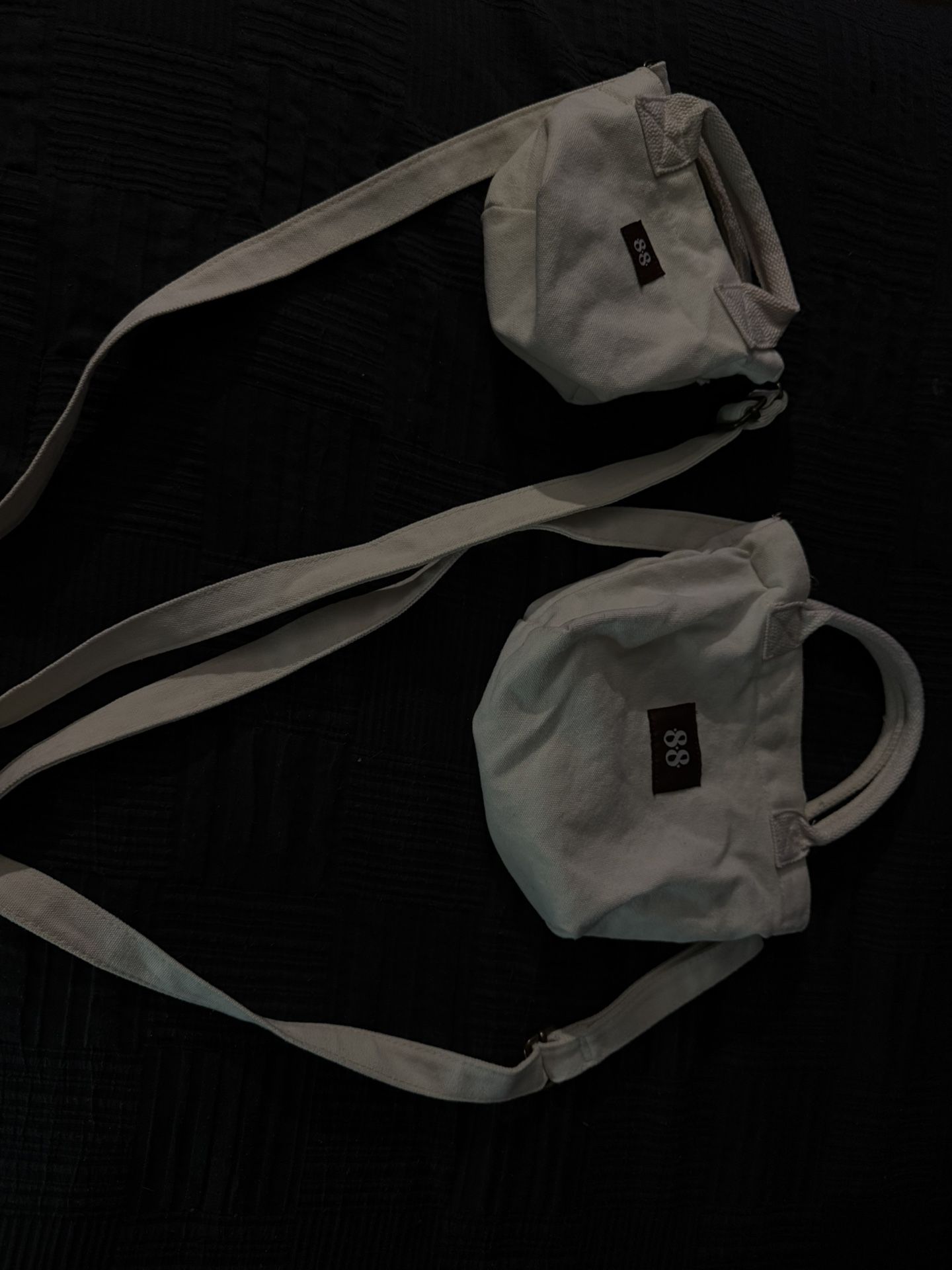 888 by Shyla McBroom Mini Canvas Crossbody Bag