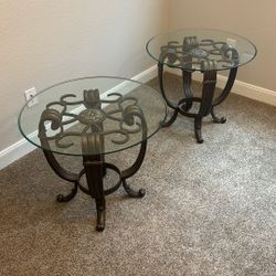 Glass End Tables