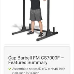 CAP Barbell FM-CS7000F | Cap Barbell FM-CS7000F Power Rack