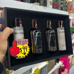 New Sealed Bararah King Set Of 4 Pcs🤴 Cologne Perfume Set For Men 