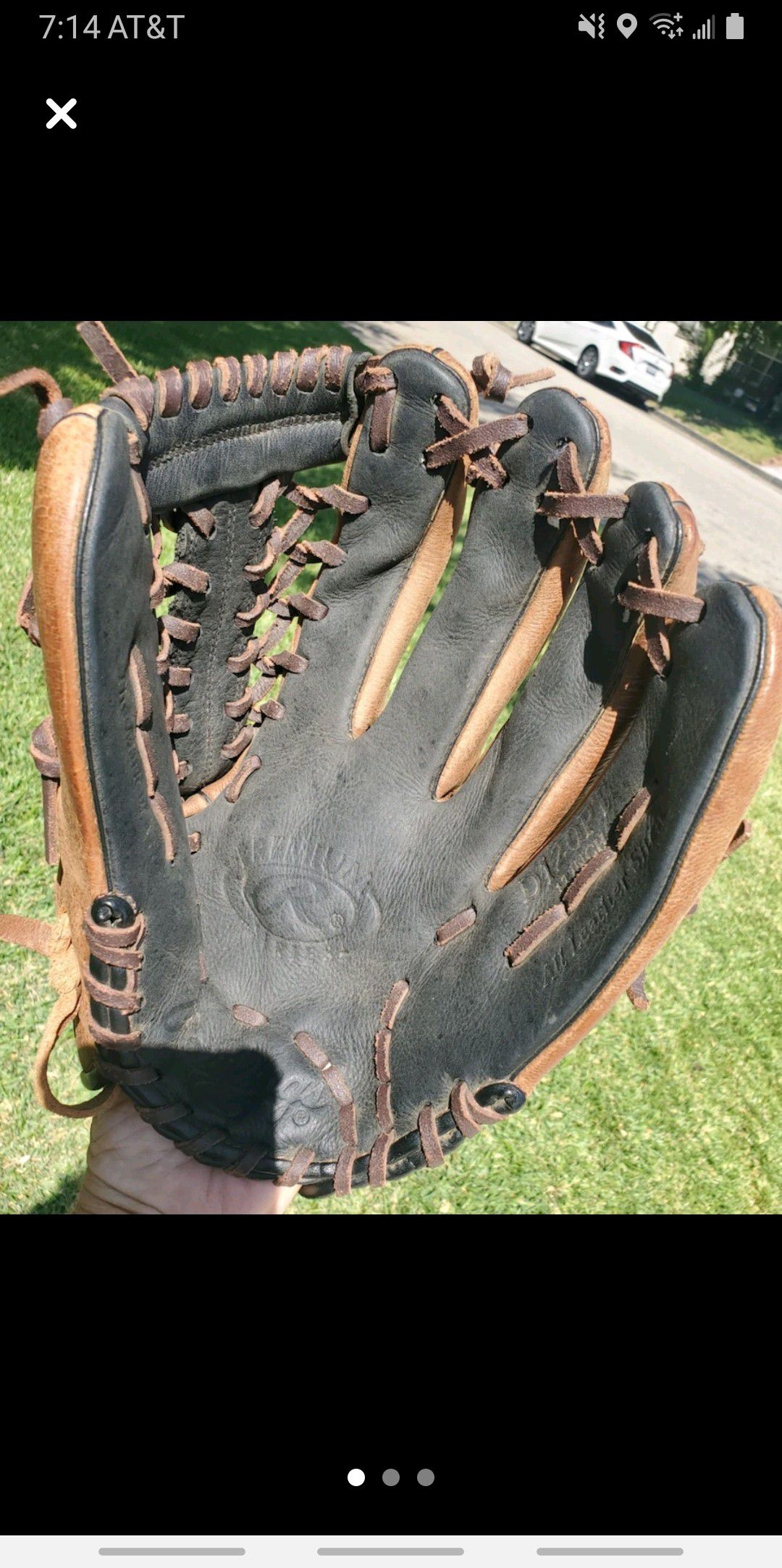 Baseball glove , youth 12"