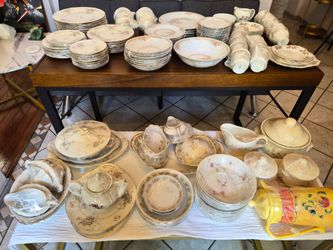 Fine China Dinner Set,  Plates,  Serveware,  Platters