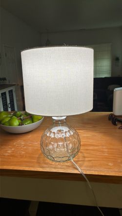 Lamp, glass