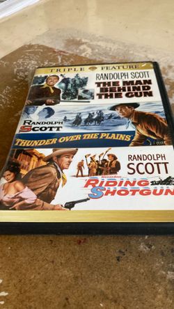 Randolph SCOTT, triple feature DVD