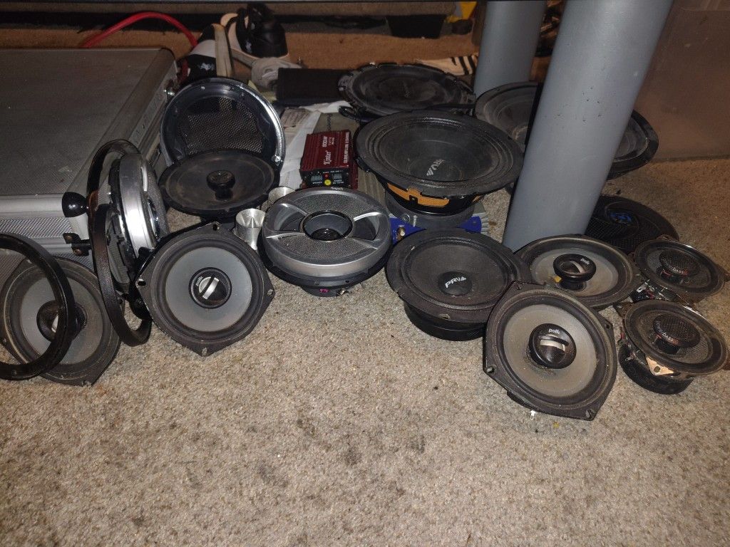 Car Audio Speakers and Amps