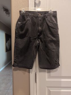 Vintage "Chic" Knee Length Ladies Denim Shorts, Size 11 