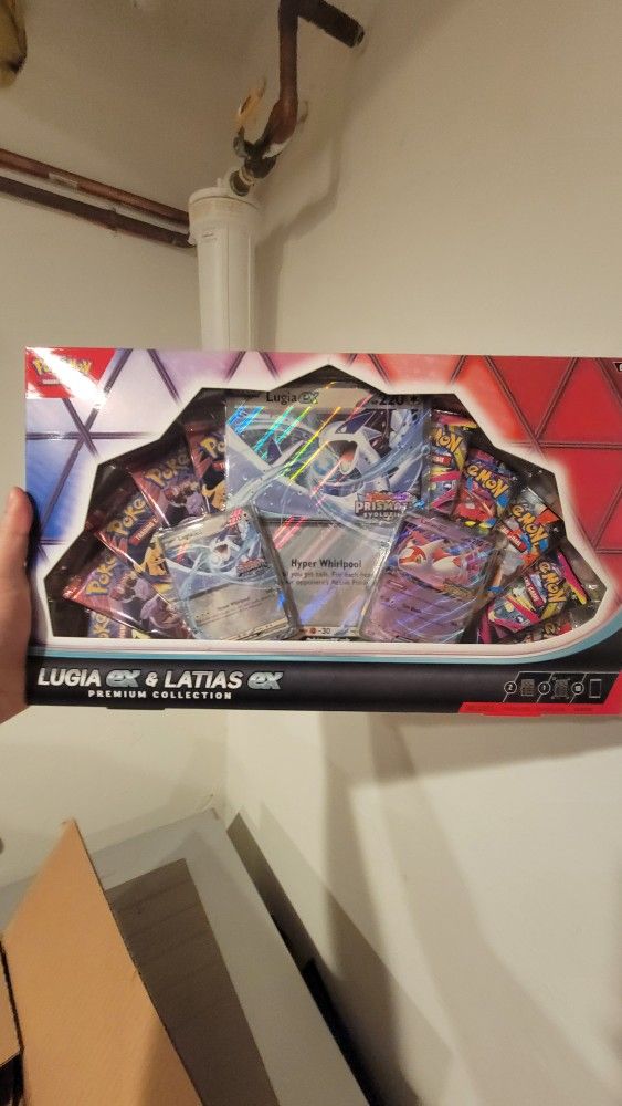 Pokemon Lugia Latias Ex Box Premium Collection Sealed New 10 Packs Destined Rivals