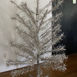 Vintage Aluminum Christmas Tree 48” 