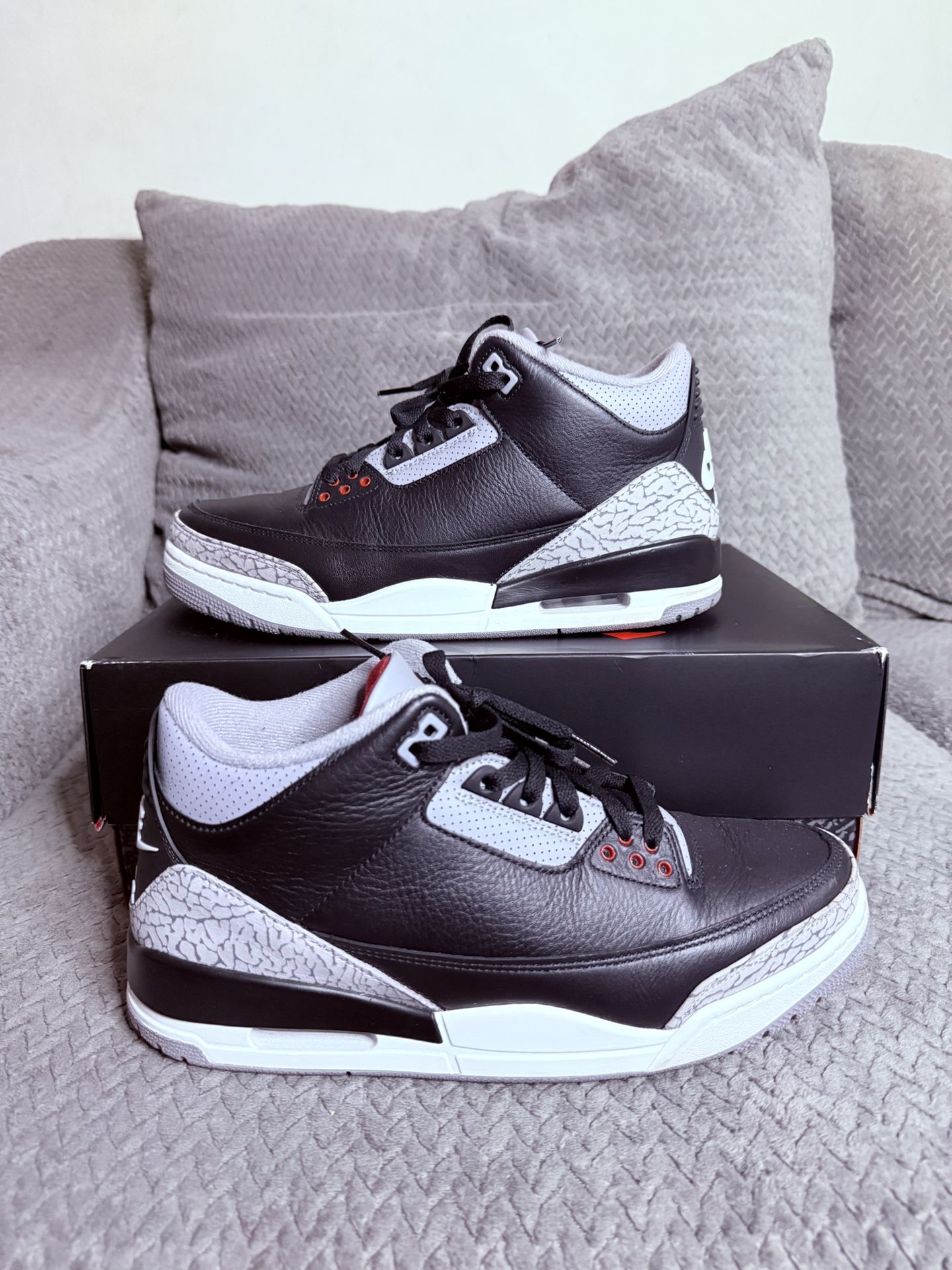 Jordan 3 Retro Black Cement Used Size 11
