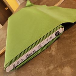 Bolt Of Bright Green Outdoor Fabric