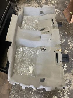 GM Carpet Assembly, Rear Floor Panel Light Ttnum 09 cadillac dts