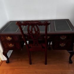 Chippendale Desk & Chair