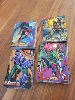 1994 Fleer Spider-man 150 Card Set