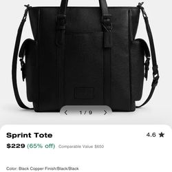 👜 Brand New Coach Sprint Tote – Retails $229!